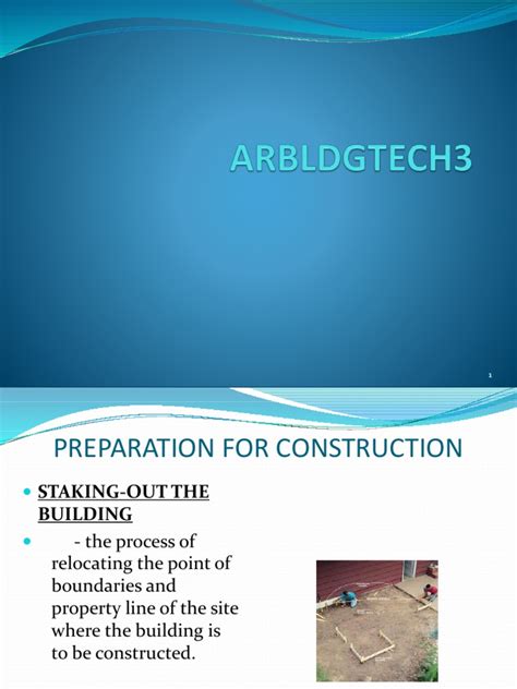 construction staking and layout pdf